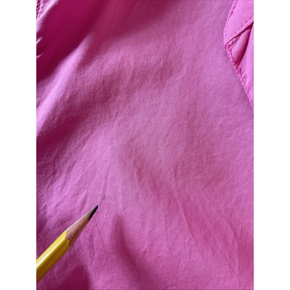 Frank & Eileen "Eileen" Bubblegum Pink Lightweight Sz LG lightweight preppy - Picture 4 of 9